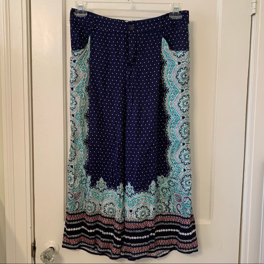 Elevenses Wide Leg Crop Pant